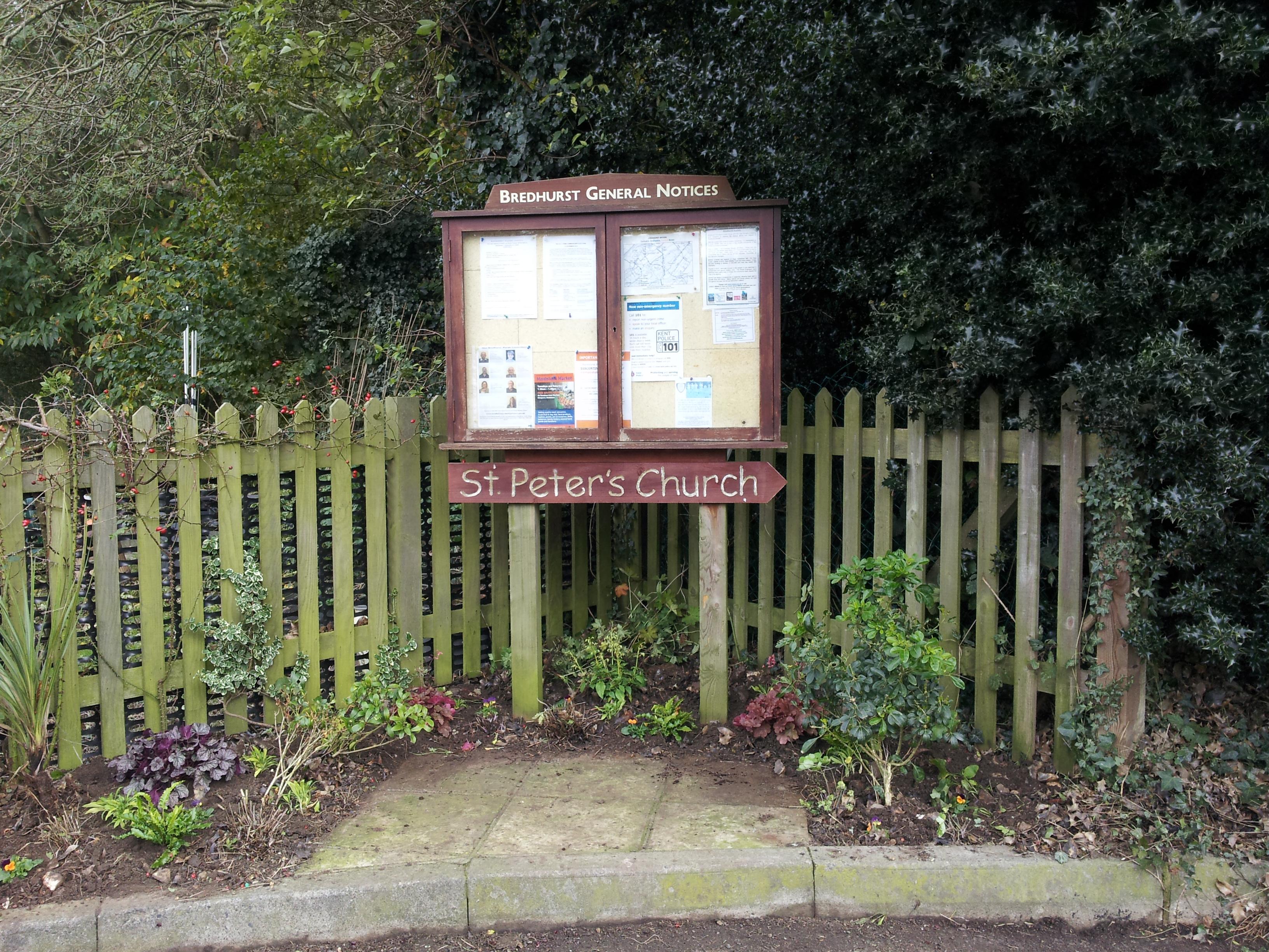 Hurstwood Road Noticeboard